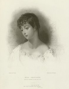 Bayan Chaworth by after Frank Stone