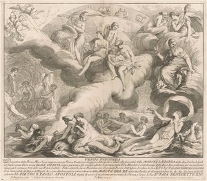 1743 Çini için Prima Macchina: Venüs Ana by after François Hutin Miguel de Sorellò