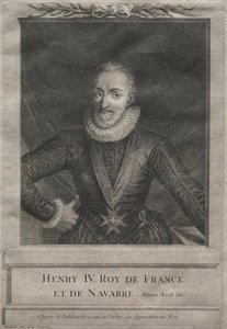 Henry IV, Fransa Kralı by after Gabriel de Saint Aubin