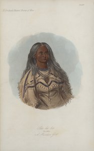 Sha-ko-ka, Nane, Bir Mandan Kızı (aquatint)