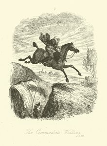 Tobias Smollett tarafından Peregrine Turşu için İllüstrasyon by after George Cruikshank