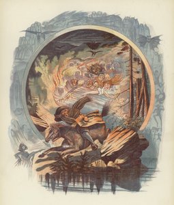 Robert Burns tarafından Tam OShanter için İllüstrasyon by after George Cruikshank