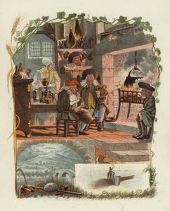 Robert Burns tarafından Tam OShanter için İllüstrasyon by after George Cruikshank