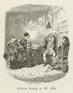 Tristram Shandy için İllüstrasyon by after George Cruikshank