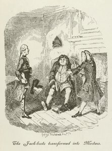 Tristram Shandy için İllüstrasyon by after George Cruikshank