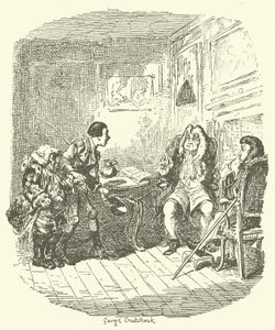 Tristram Shandy için İllüstrasyon by after George Cruikshank