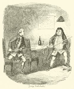 Tristram Shandy için İllüstrasyon by after George Cruikshank