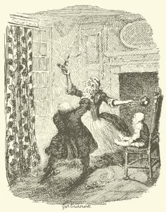 Tristram Shandy için İllüstrasyon by after George Cruikshank