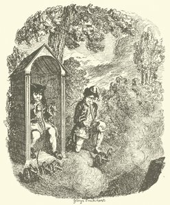 Tristram Shandy için İllüstrasyon by after George Cruikshank
