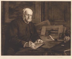 Sir Francis Seymour Haden by after George Percy Jacomb Hood