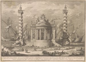 1760 Chinea için Prima Macchina: Neptün Tapınağı