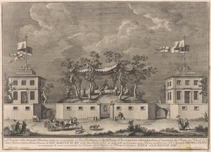 1759 Chinea için Seconda Macchina: Bacchanal ile bir "Deliziosa"