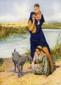 Nil Nehri kıyısında