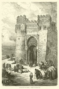 Puerta del Sol, Tolede by Gustave after Dore