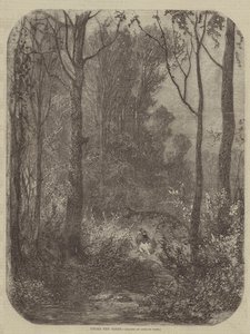 Ağaçların altında by Gustave after Dore