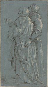 Bakire ve Aziz John by after Hans Baldung Grien