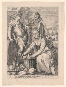 Dört Mevsim (Sonbahar) by after Hendrik Goltzius
