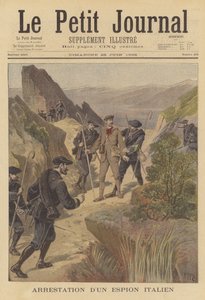 İtalyan casusunun tutuklanması by after Henri Meyer