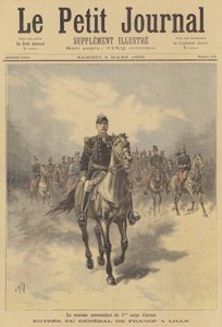 Fransız Ordusu 1. Kolordusunun yeni komutanı General de France, Lille