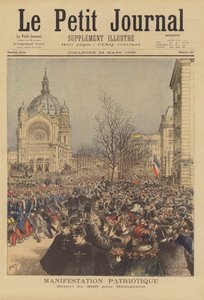 vatansever gösteri by after Henri Meyer