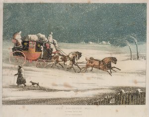 Brighton Postası, 1836 by after Henry Thomas Alken