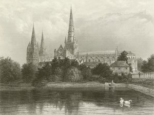 Lichfield Katedrali by Henry after Warren