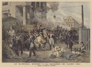 1814 yılında Clichy Kapısı