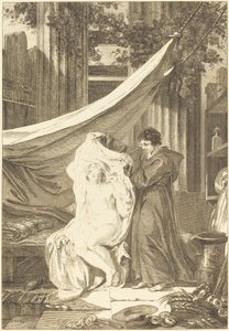 Münzevi (Cehennemdeki Şeytan) by after Jean Honoré Fragonard