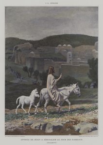 Palm Pazar günü İsa