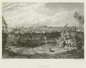 Madrid by after John Frederick Lewis
