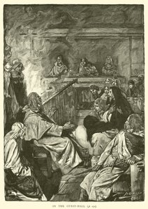 misafir salonunda by after John Henry Frederick Bacon