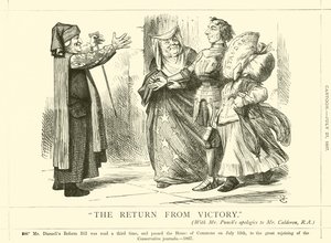 Zaferden Dönüş by after John Tenniel