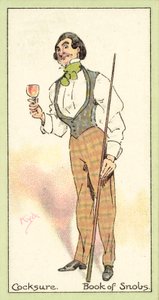 Cocksure, Züppeler Kitabı (chromolitho)