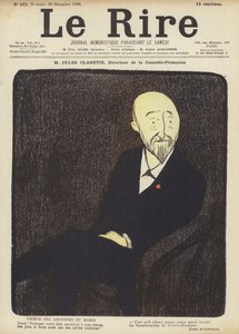 Jules Claretie, La Comedie-Francaise Direktörü, Le Rire İllüstrasyonu
