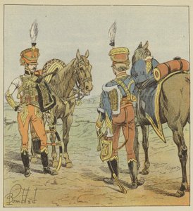 Aide-de-camp, Tümgeneralden, Mareşalden by after Louis Charles Bombled