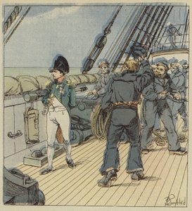 İlk günlerde mürettebat büyük bir merak gösterdi by after Louis Charles Bombled