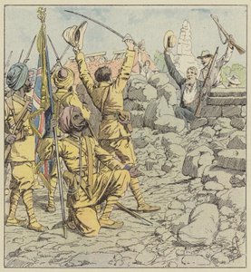 Temsilciliklerin teslimi, Sihlerin girişi by after Louis Charles Bombled