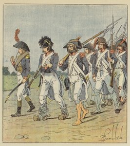Denument de larmee dItalie by after Louis Charles Bombled
