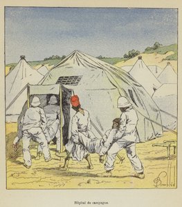 ülke hastanesi by after Louis Charles Bombled
