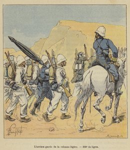 Işık sütununun arka koruması, 200. sıra by after Louis Charles Bombled
