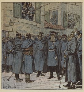 Kaptan Pendezec ve General Treskow by after Louis Charles Bombled