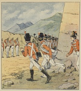 Ne Avrupalı ​​bir asker, dedi İmparator, benim yaklaşmamdan etkilenmez! by after Louis Charles Bombled