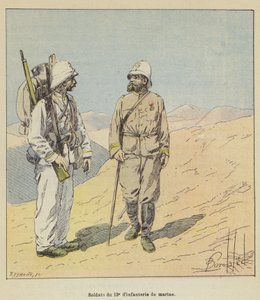 13. Deniz Piyade Askerleri by after Louis Charles Bombled
