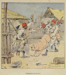 Yağmacı Avcı Erleri by after Louis Charles Bombled