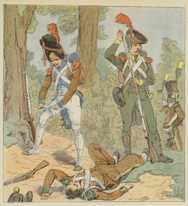 İtalyan birlikleri, Legion piemontaise, Savaş piyadeleri, 1806, Legion italique, 1800