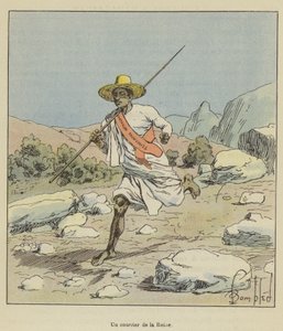 Kraliçeden bir kurye by after Louis Charles Bombled