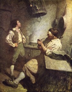 Hazine Adası için İllüstrasyon by after Newell Convers Wyeth
