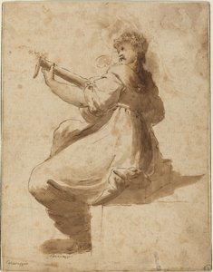 Ud Oyuncusu by after Orazio Gentileschi