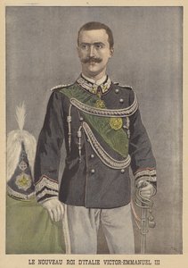 İtalya'nın yeni kralı Victor Emmanuel III