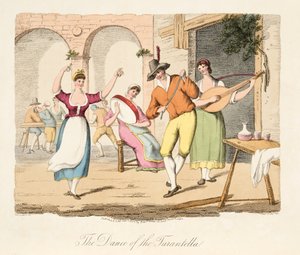 İtalyan Sahnesinden Tarantella